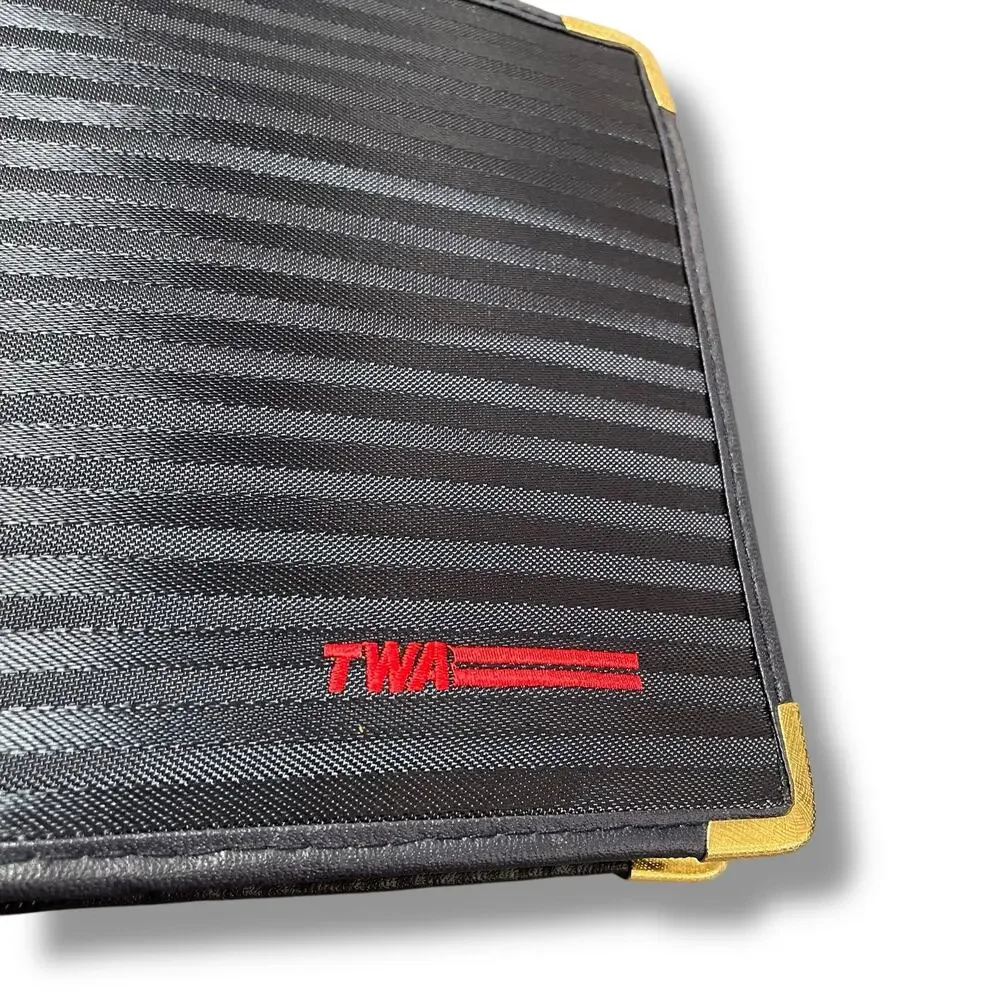 TWA Airlines Royal Ambassador Travel Kit Address Book Pen Pencil Calculator